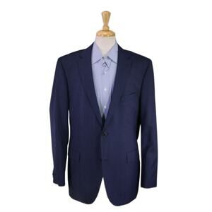 Hugo Boss Red Label Pasini/Movie Royal Check 2-Btn Wool Blazer Jacket 44R